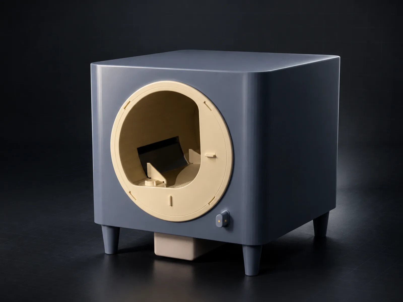 Automated Cat Litter Box — editorial cover artwork