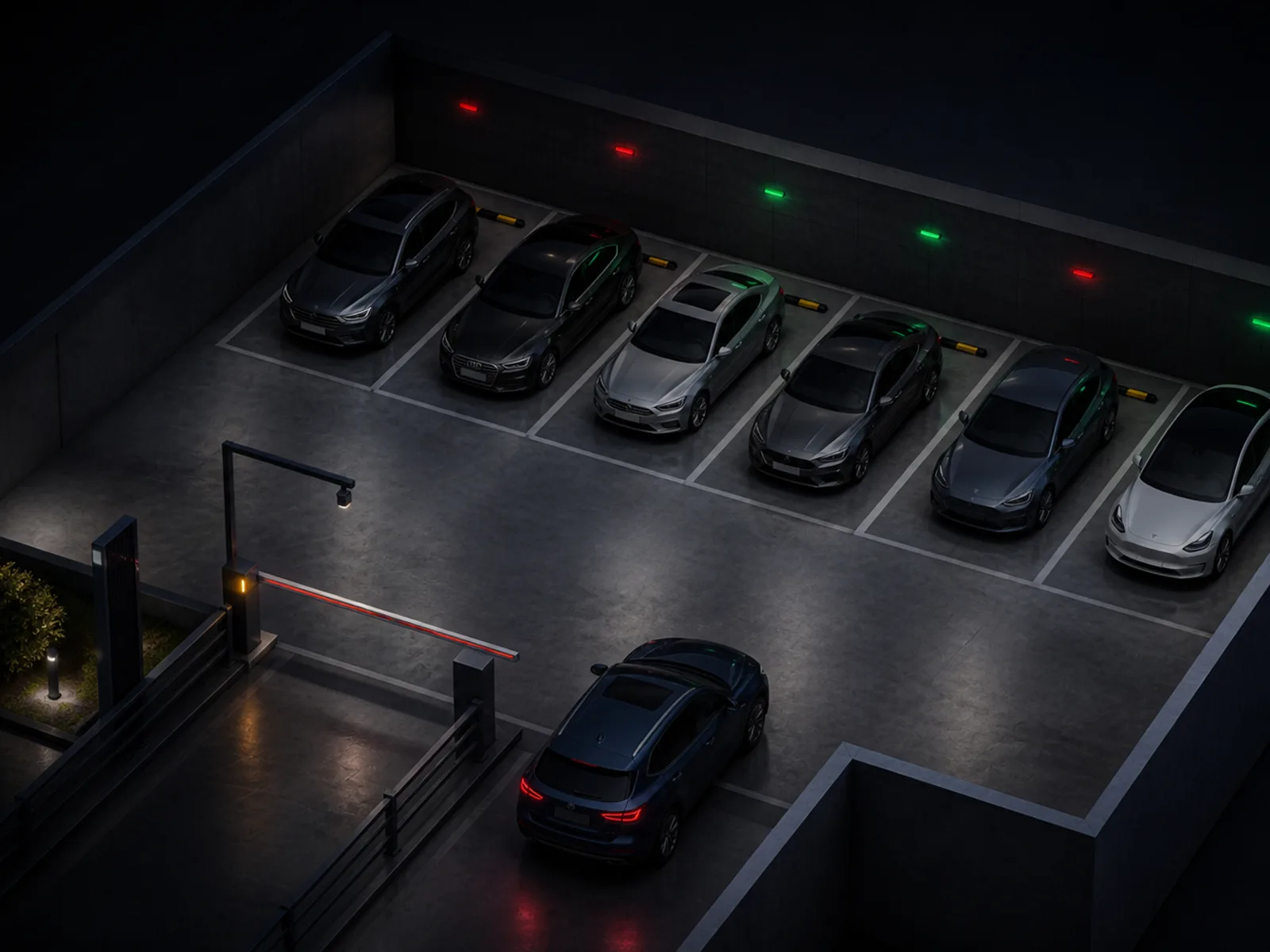 Smart Parking System — editorial cover artwork